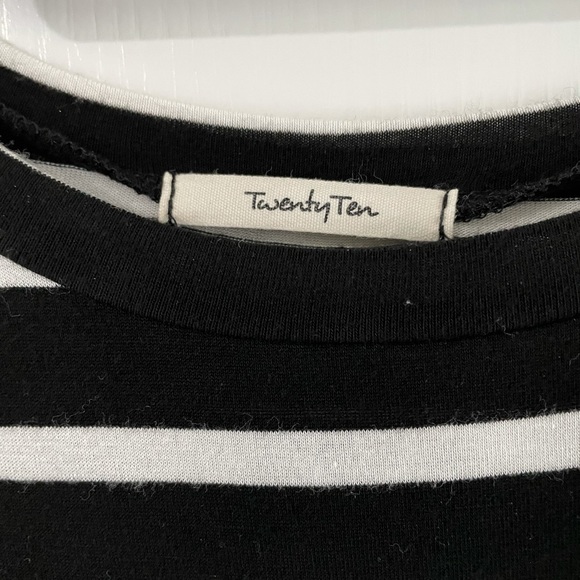 Twenty Ten Stripped Long Sleeve Dress Size M - Picture 2 of 5